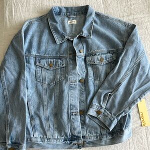 mono b oversized jean jacket from Great Bandit